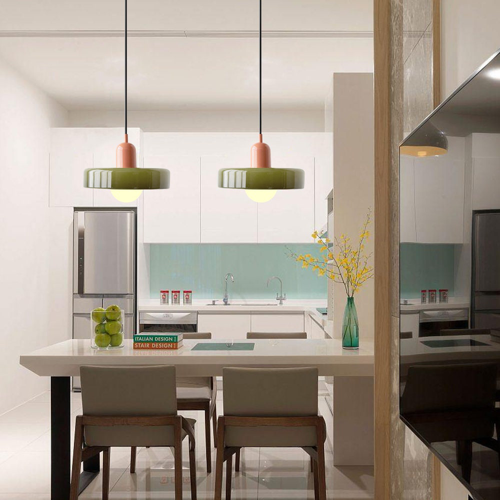 Modern kunst decor Bauhaus glazen hanglamp
