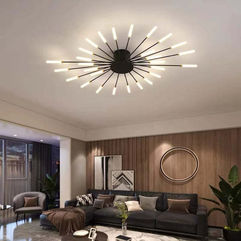 Opbouw plafondlamp Vuurwerk | Woonkamer/Slaapkamer