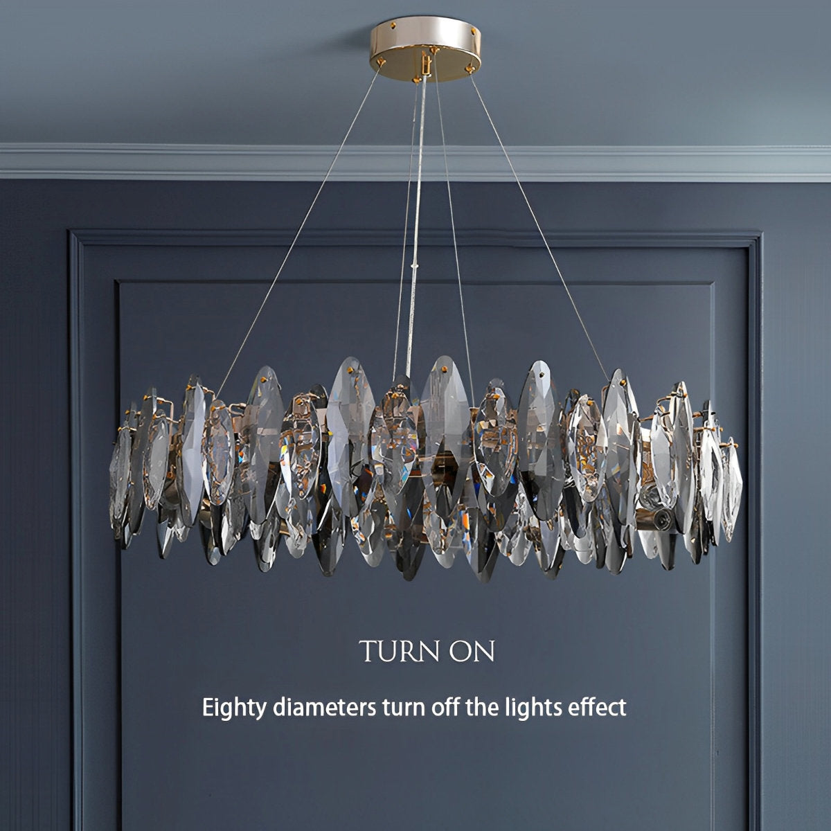 Luxe LED-verlichting Kristallen kroonluchter