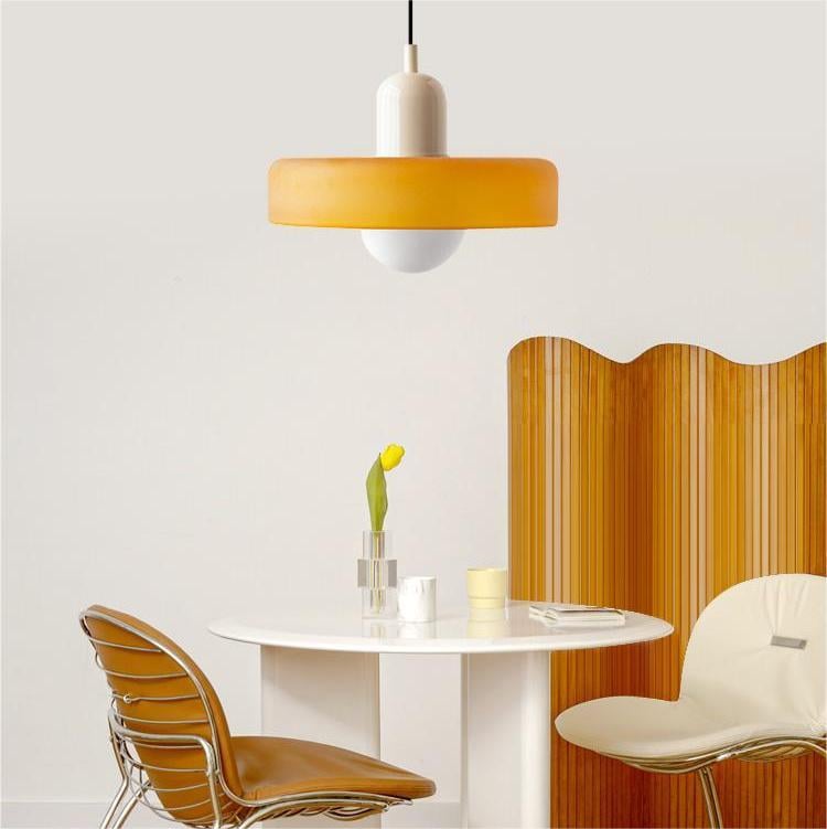 Modern kunst decor Bauhaus glazen hanglamp