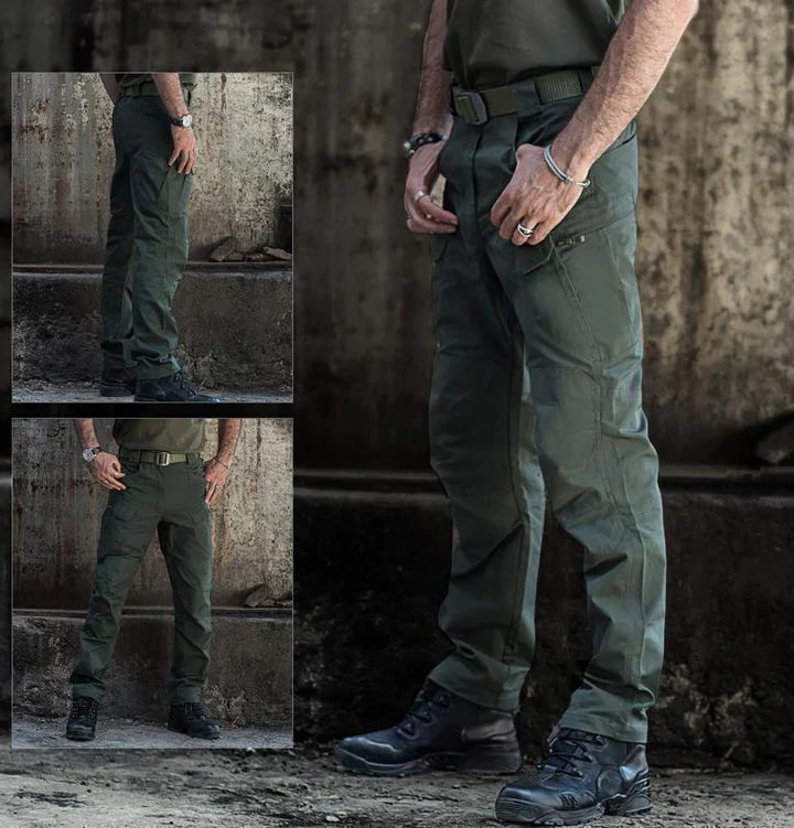 Outdoor-Taktische wasserdichte Hose Army Fan Mehrfach-Taschen Kampfhose Ripstop Wasserabweisend Schnell trocknende Wanderhose Cargo-Hose