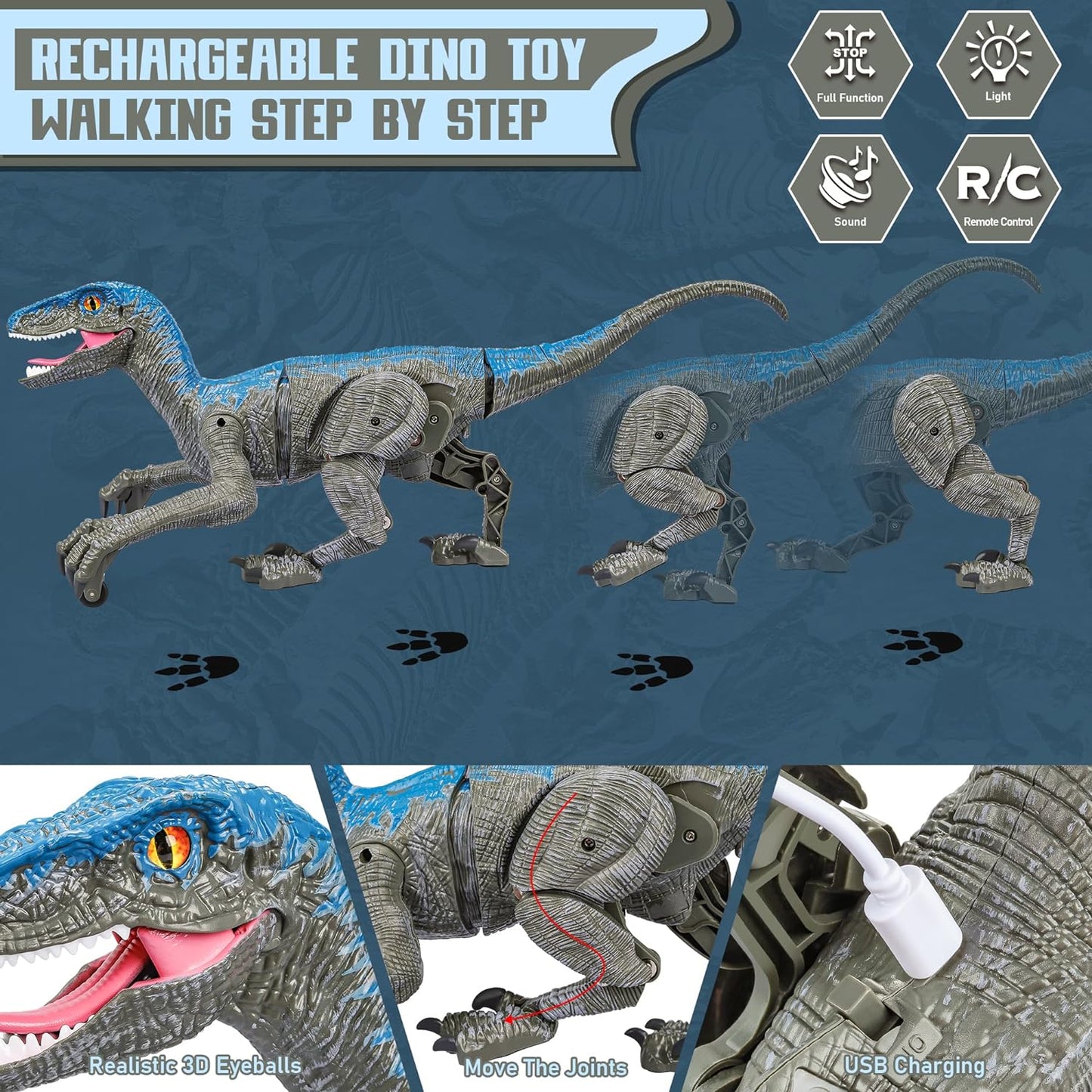Afstandsbediening Dinozaurussen