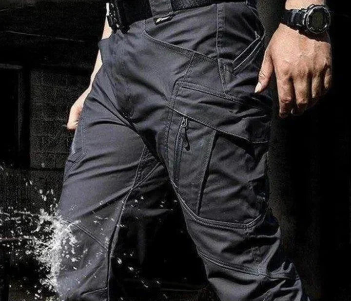 Outdoor-Taktische wasserdichte Hose Army Fan Mehrfach-Taschen Kampfhose Ripstop Wasserabweisend Schnell trocknende Wanderhose Cargo-Hose