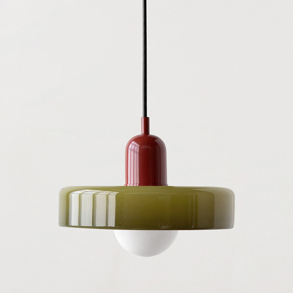 Modern kunst decor Bauhaus glazen hanglamp