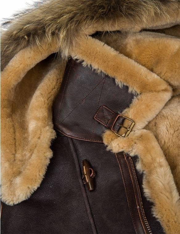 Jas Piloot Van Schapenvacht B-7 Arctic Parka