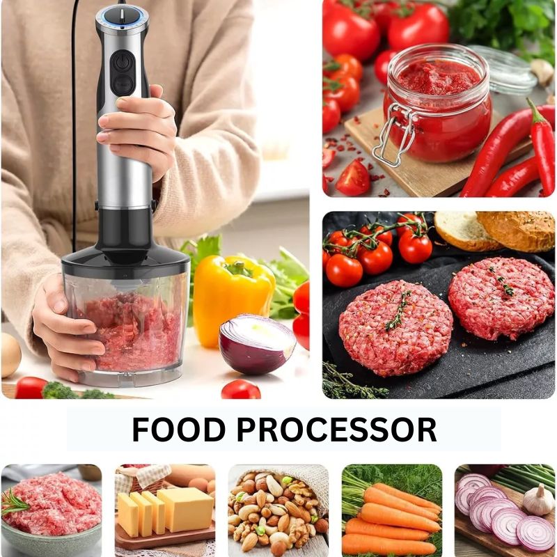 5-in-1 multifunctionele onderdompelbare handmixer