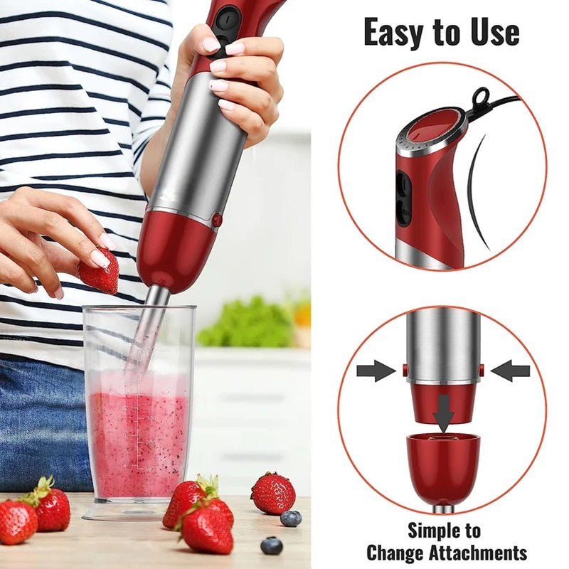 5-in-1 multifunctionele onderdompelbare handmixer