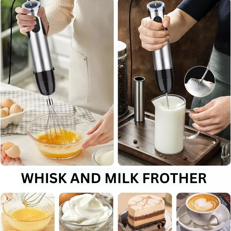 5-in-1 multifunctionele onderdompelbare handmixer