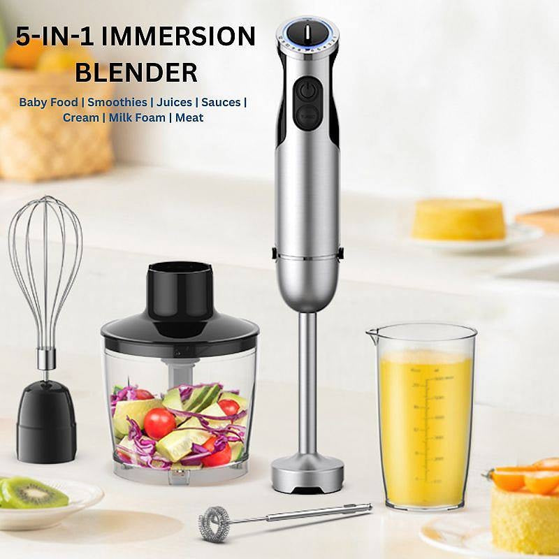 5-in-1 multifunctionele onderdompelbare handmixer