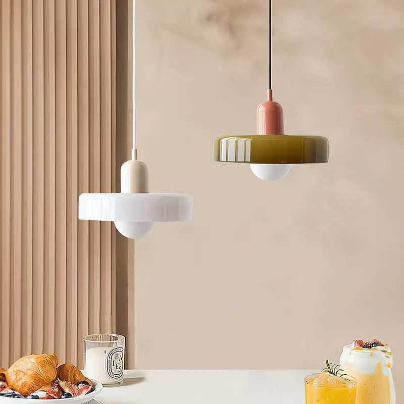 Modern kunst decor Bauhaus glazen hanglamp