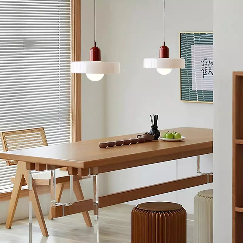 Modern kunst decor Bauhaus glazen hanglamp