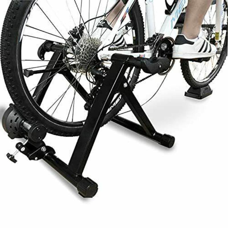 Fietstrainer - Stationaire Fietshouder - Indoor Fietstrainerstandaard - Magnetische Fietstrainerstandaard - Fietsoefenstandaard - Fietshouder Voor Binnenrijden