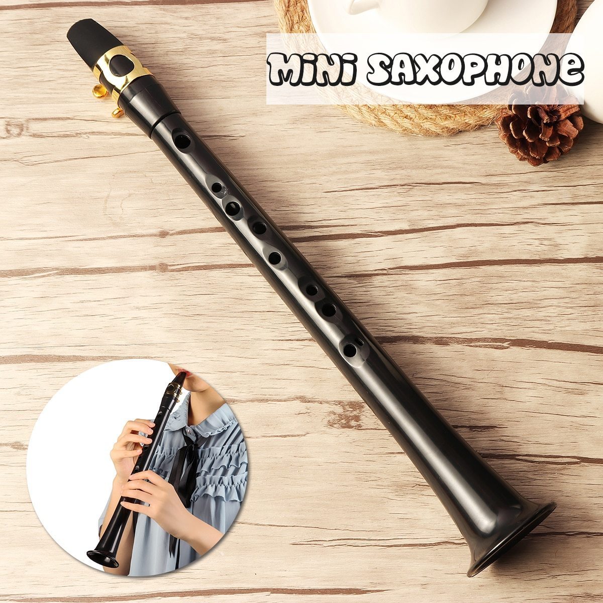 Draagbare Mini Zak Saxofoon