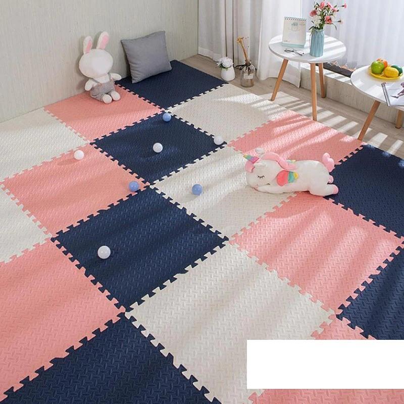 24 stuks puzzel baby speelmat in elkaar grijpende tegels