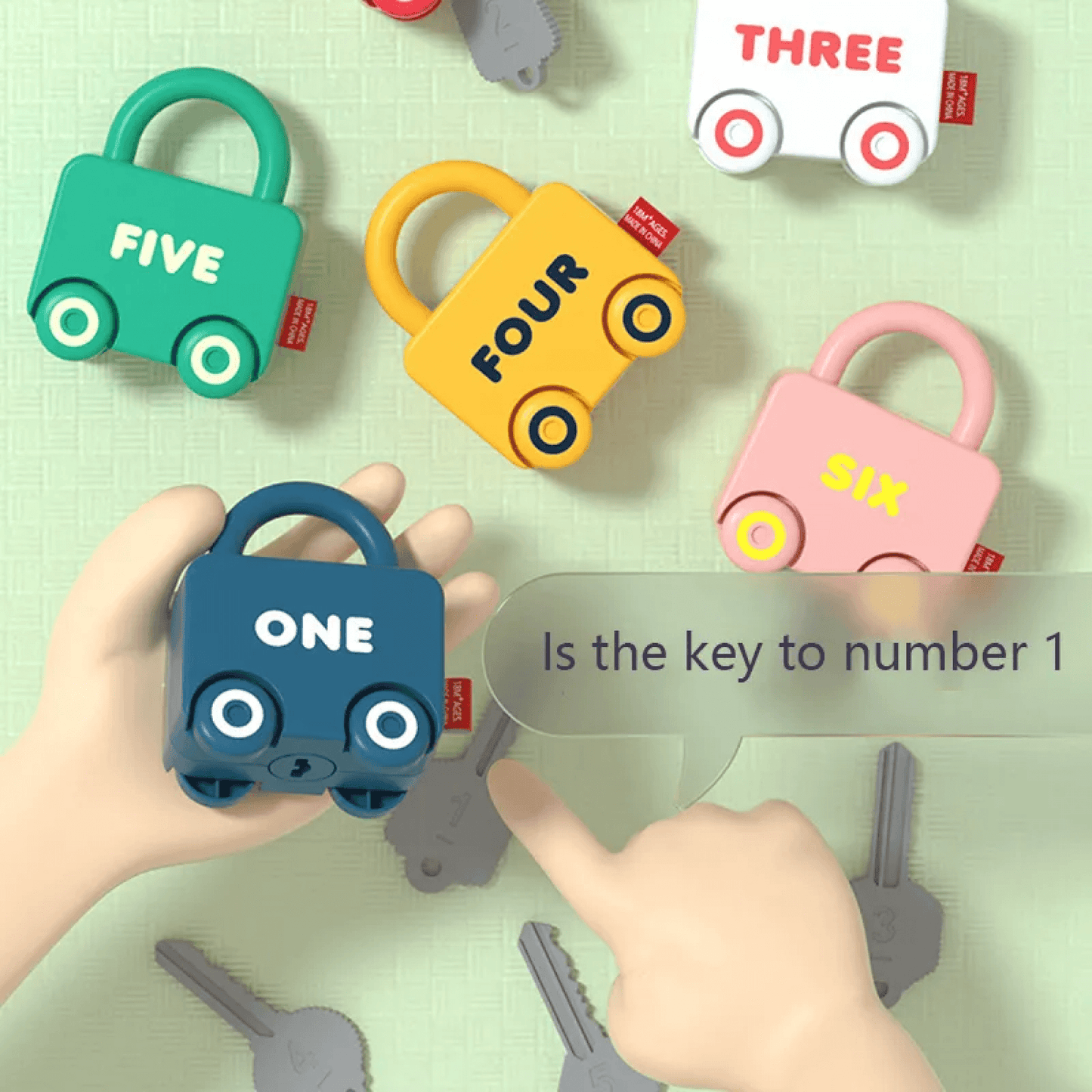 Montessori Learning Set for Toddlers with Sensory Toys