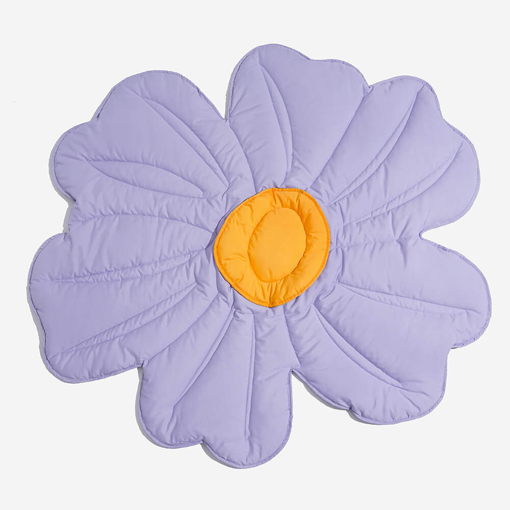 XL Flower Shape Human Mat Dog Blanket