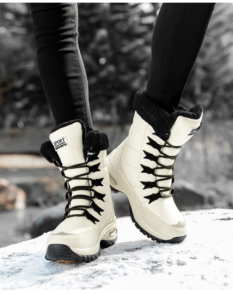 Lucina winter warme mid-kuit sneeuwlaarzen voor dames