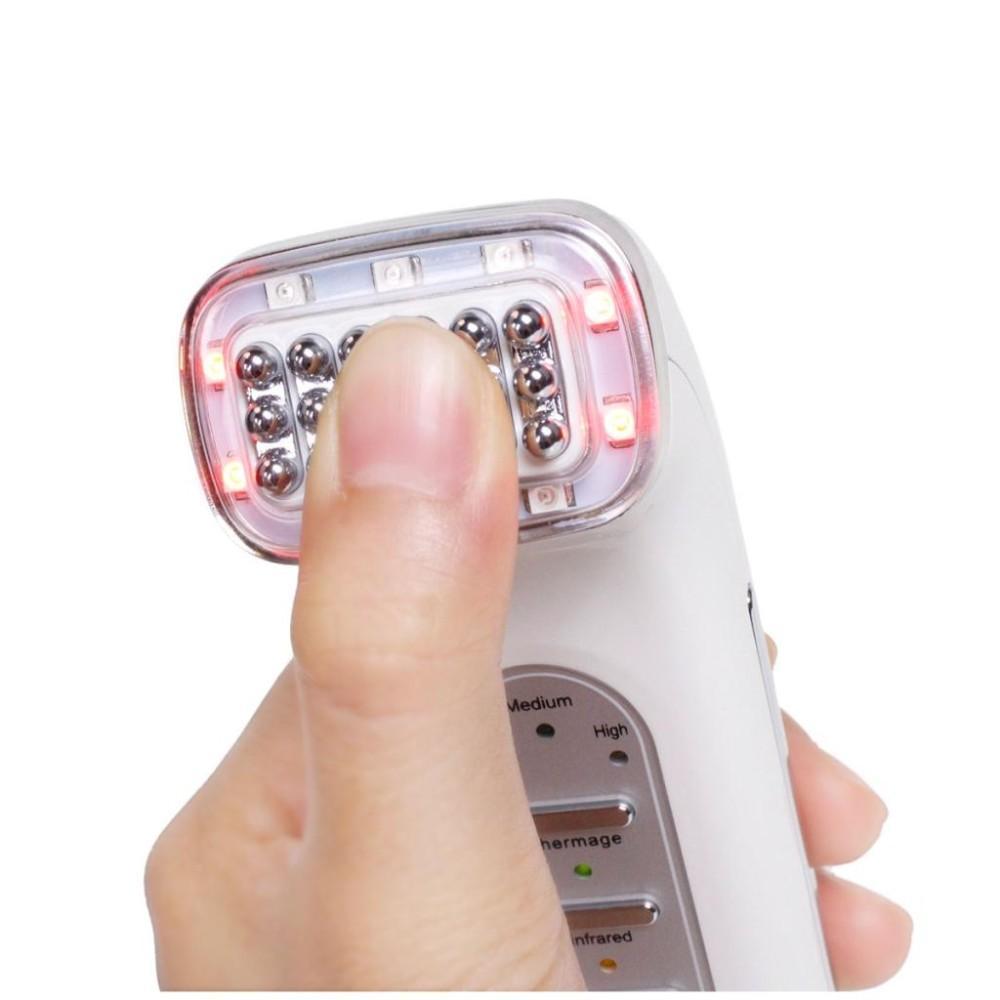 Draagbaar Mini Infrarood Thermage RF Huidverstrakkingsapparaat | Gezichtscontourering