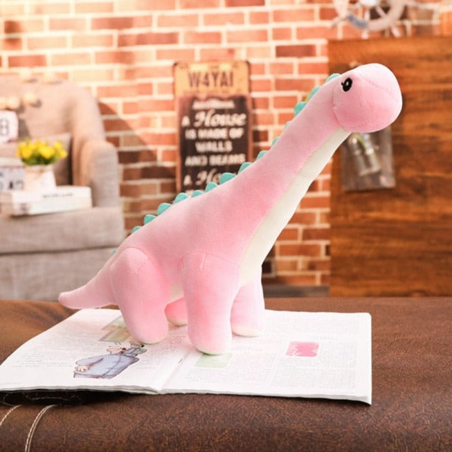 Stor Dinosaur Blødt Legetøj - Kæmpe Krammedino Bamse til Småbørn