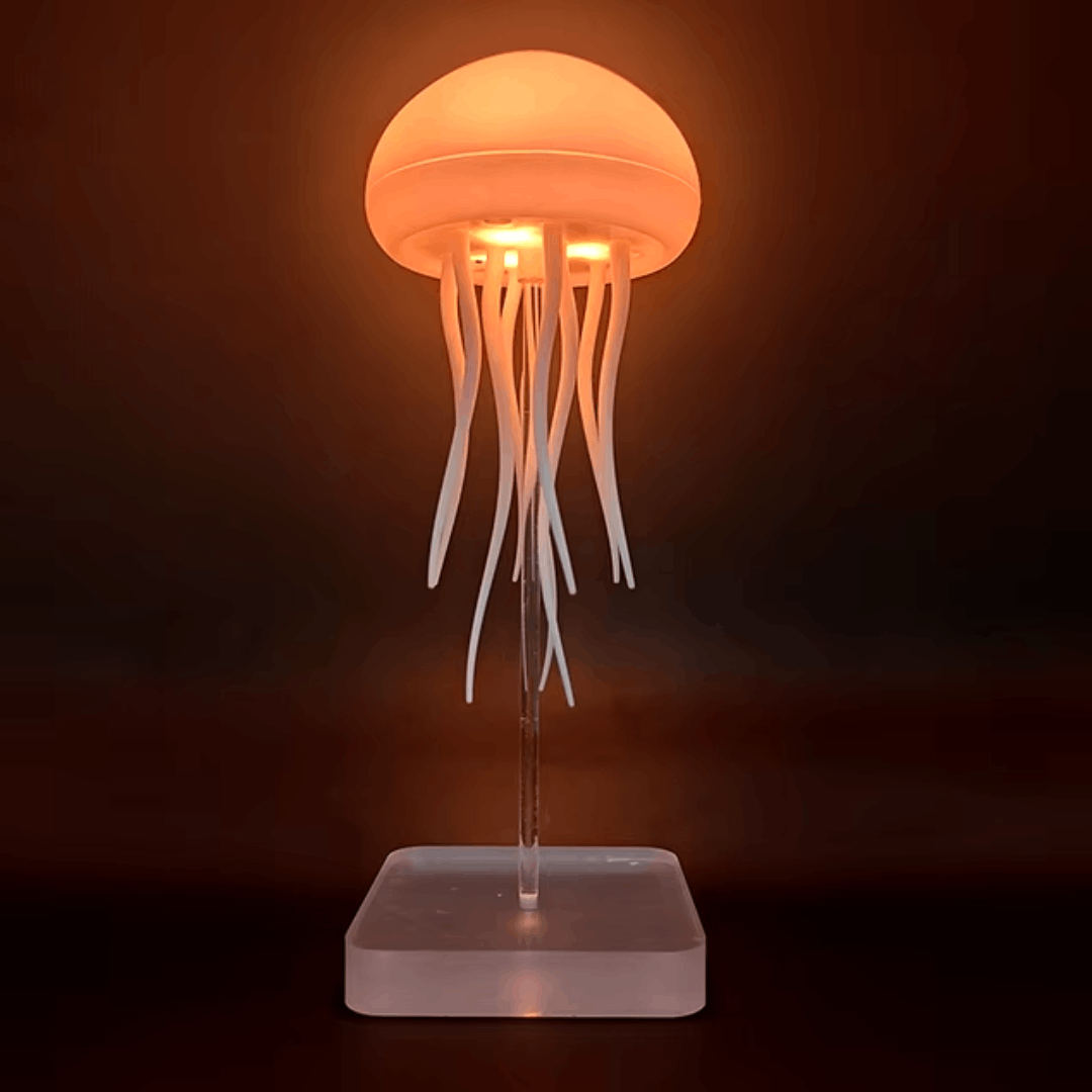 LED kwallenlamp | kleurveranderende RGB-nachtlamp met spraakactivatie, voor huiselijke sfeer en kinderkamerdecoratie