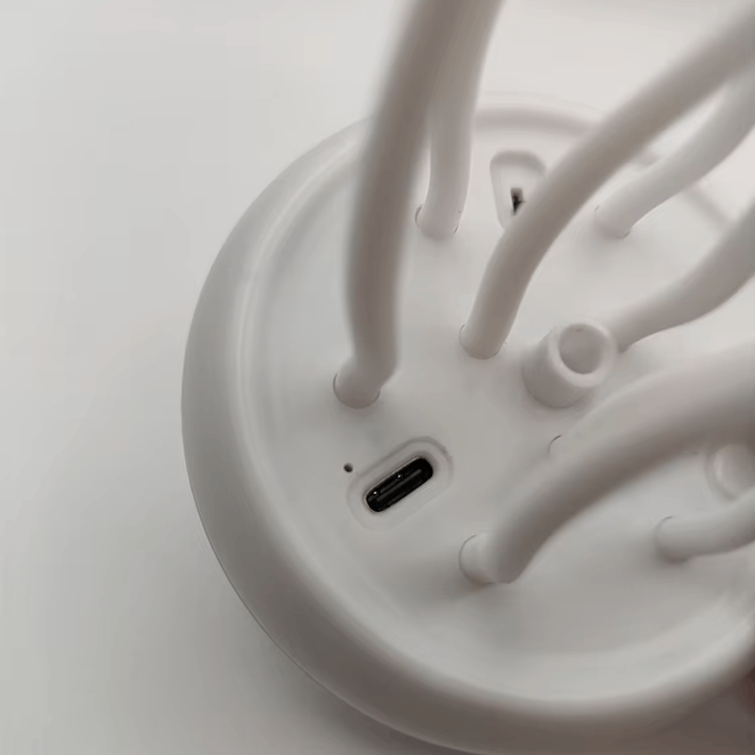 LED kwallenlamp | kleurveranderende RGB-nachtlamp met spraakactivatie, voor huiselijke sfeer en kinderkamerdecoratie