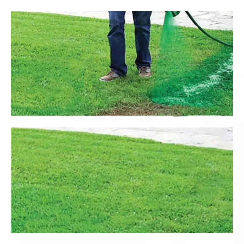 Vloeibare gazonzaad spray