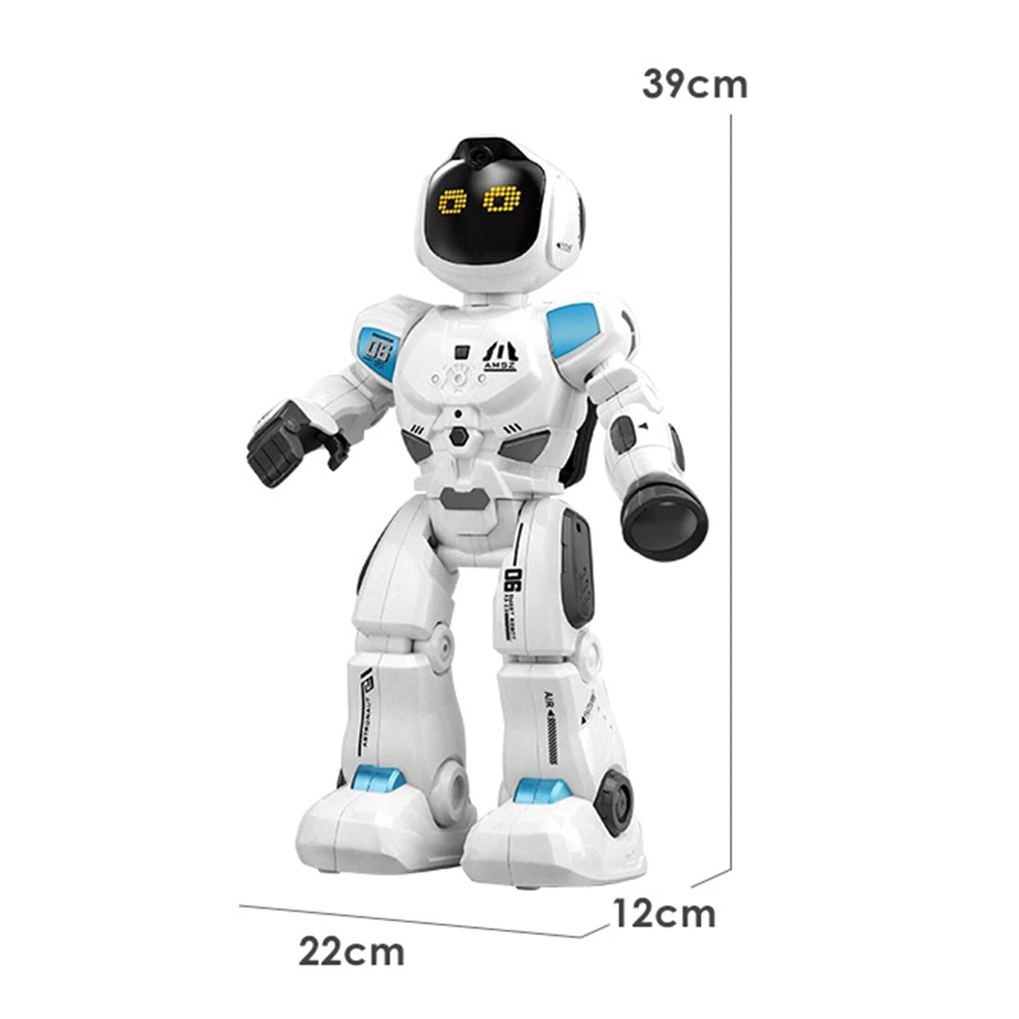 Nieuwe slimme robot speelgoed met LED-licht - programmeerbaar zingend en dansend speelgoed