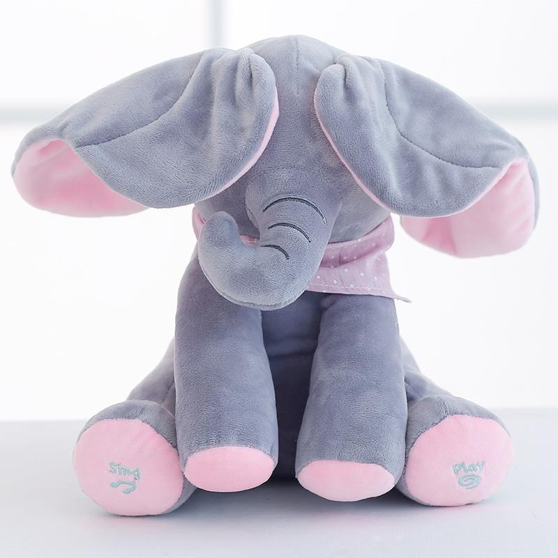 Peek-A-Boo Muzikale Olifant