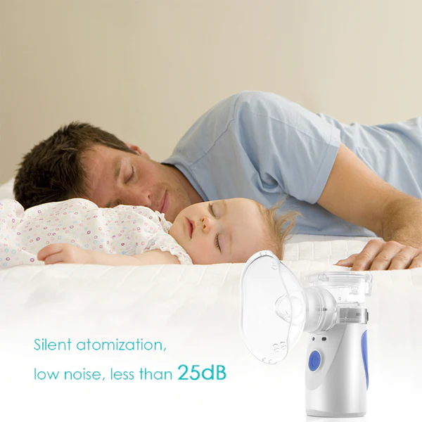 Mini Ultrasone Draagbare Handheld Vernevelaar Machine Mesh Stoom Inhalator voor Kinderen, Volwassenen