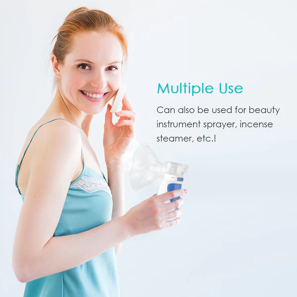 Mini Ultrasone Draagbare Handheld Vernevelaar Machine Mesh Stoom Inhalator voor Kinderen, Volwassenen