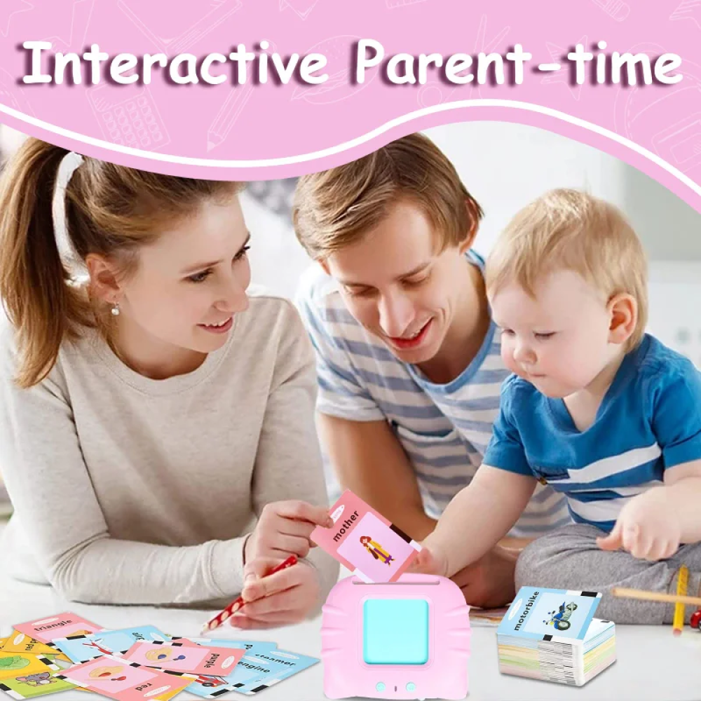 Pratende Flashcards Leerzame Interactieve Speelgoed Flashcards