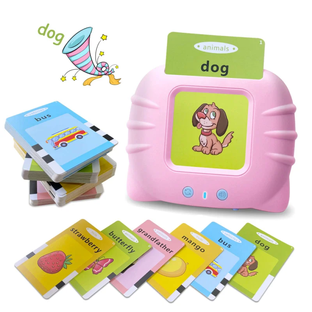 Pratende Flashcards Leerzame Interactieve Speelgoed Flashcards