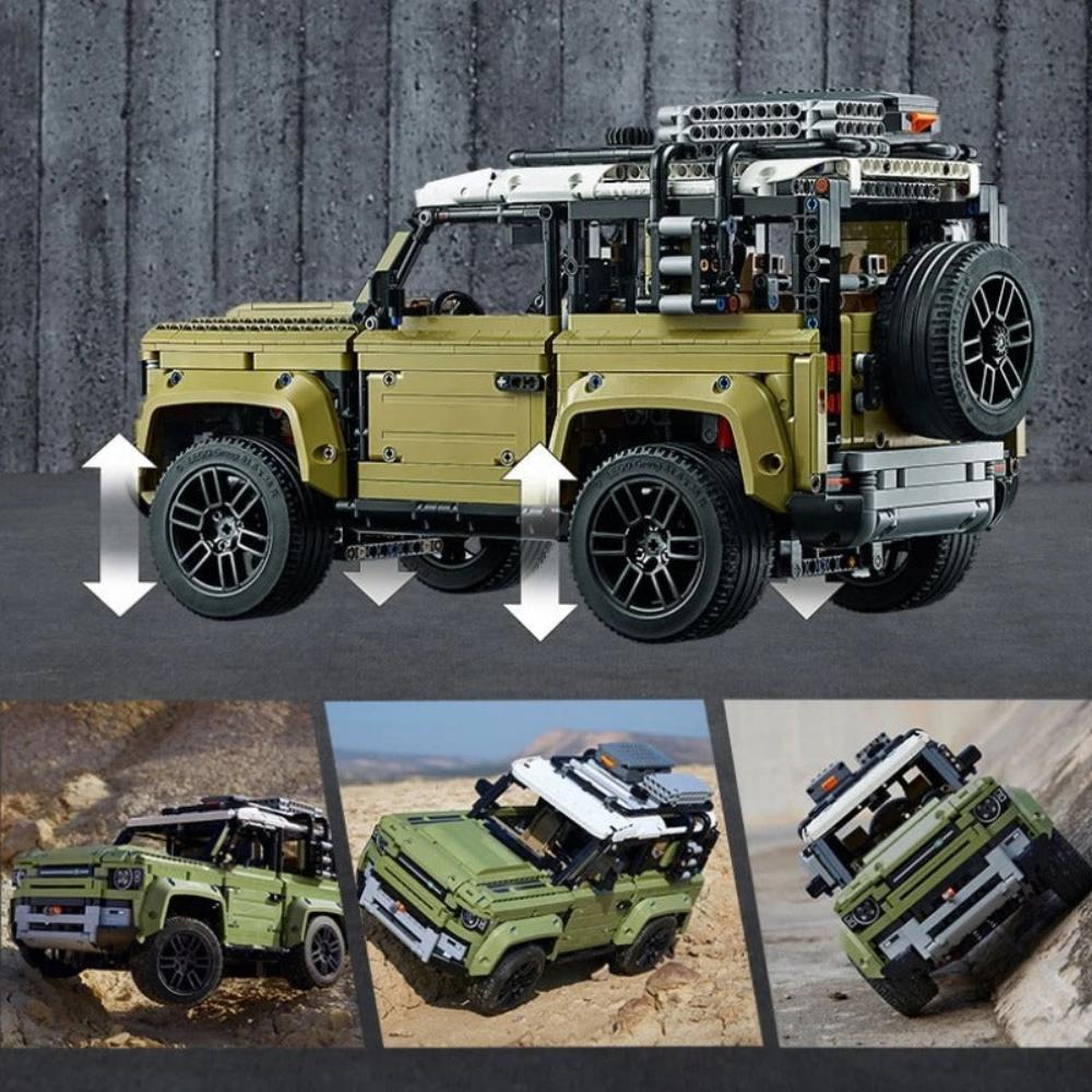 Rover Defender Model 90 | Byggesæt Legetøj 2573 DELE