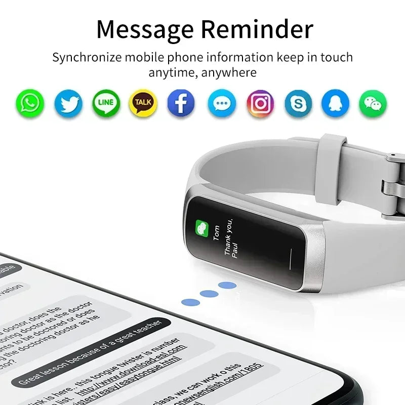 Smart Watch – Full Touch EGC Fitness Tracker