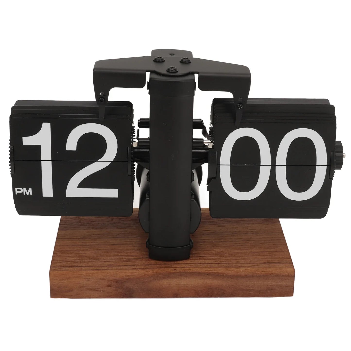Vintage Flip Page Clock – Classic Mechanical Timepiece