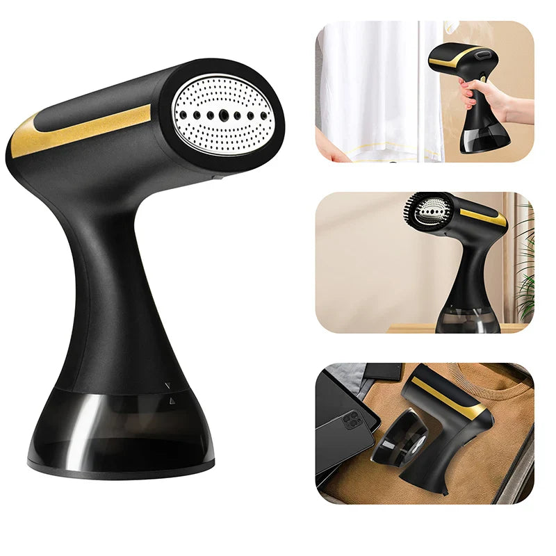 1500W Handheld kledingstomer – snel opwarmende draagbare stoomstrijkijzer voor thuis en reizen
