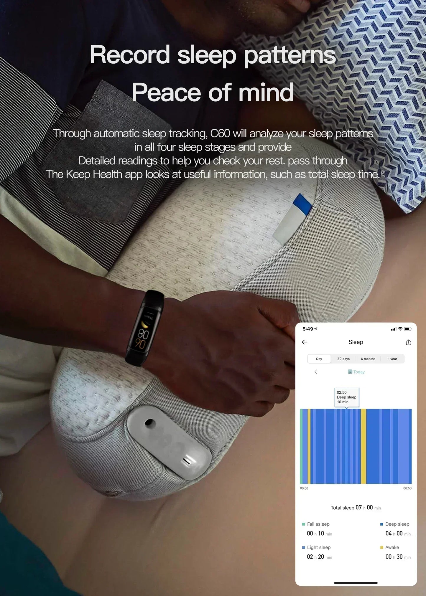 Smart Watch – Full Touch EGC Fitness Tracker