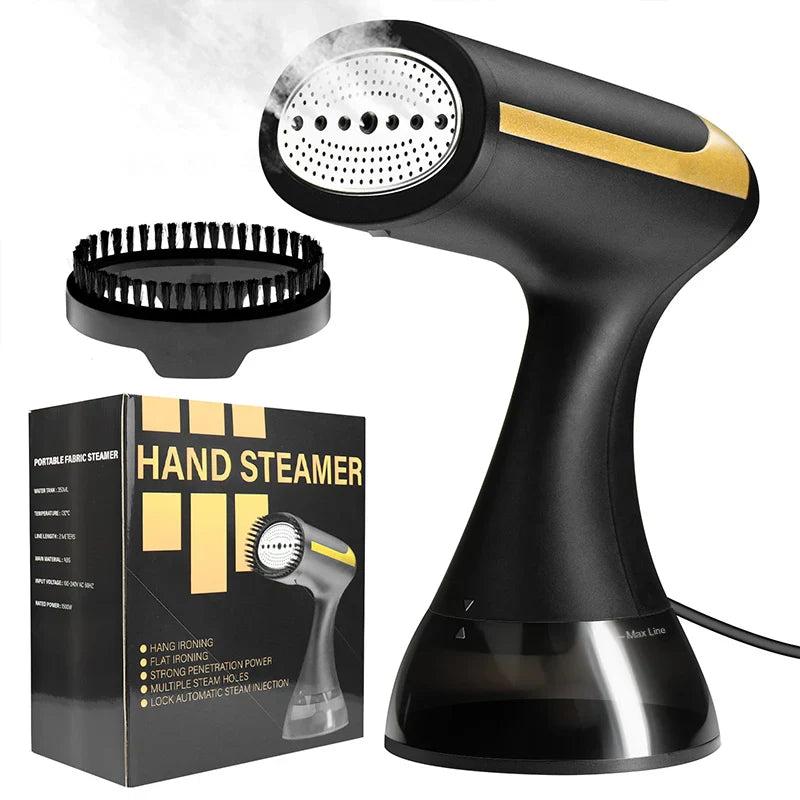 1500W Handheld kledingstomer – snel opwarmende draagbare stoomstrijkijzer voor thuis en reizen