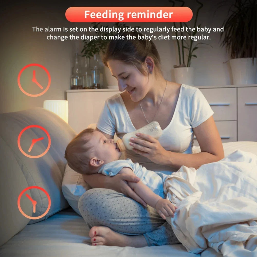 3.5-Inch Draadloze Video Baby Monitor – Nachtzicht & Tweeweg Audio