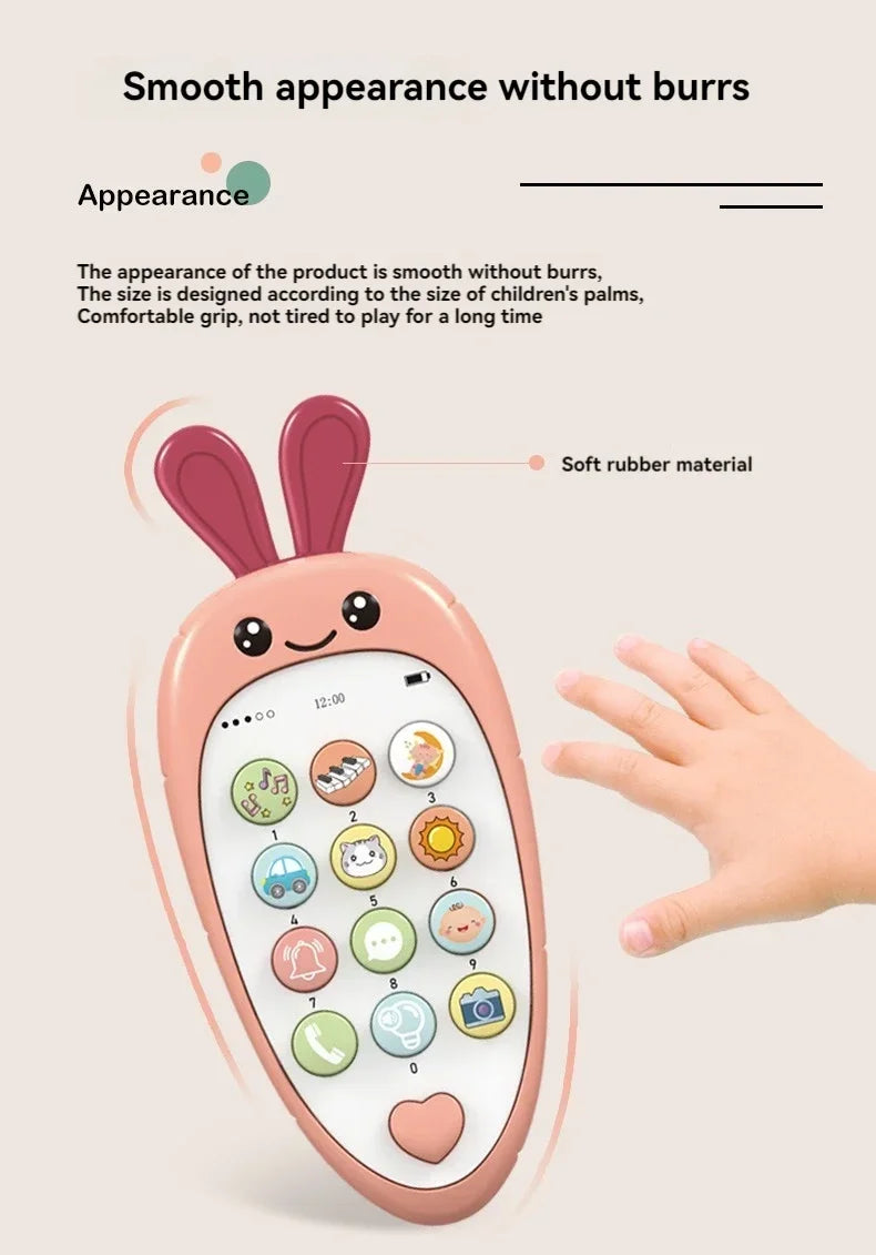 Cartoon Radijs Speelgoed Telefoon – Educatief & Interactief Leren voor Kinderen