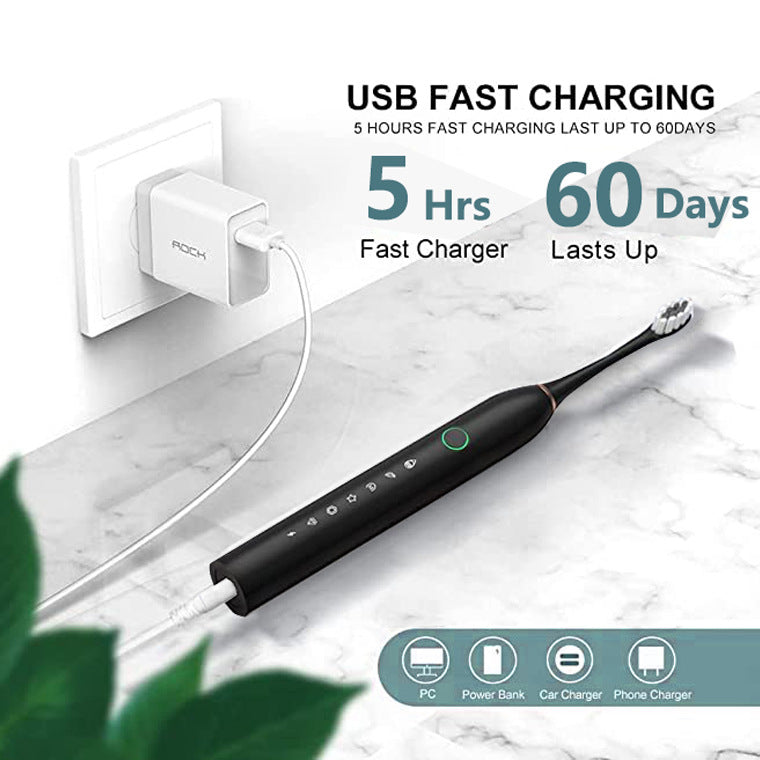 Oplaadbare Ultrasone Elektrische Tandenborstel