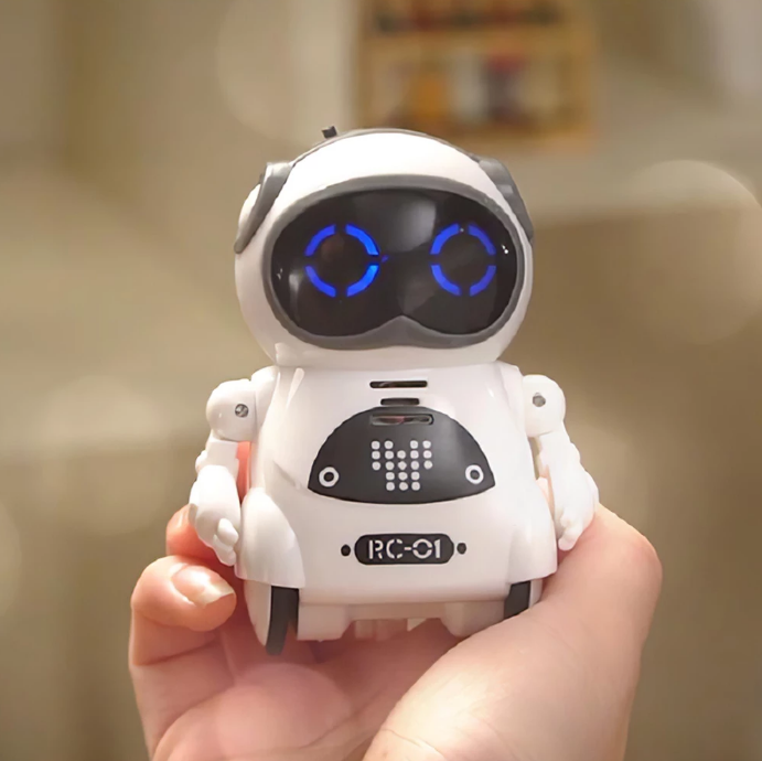 Pocket RC Robotica Voor Kinderen Pratende Interactieve Dialoog Spraakherkenning Robots Speelgoed Verhalen Vertellen