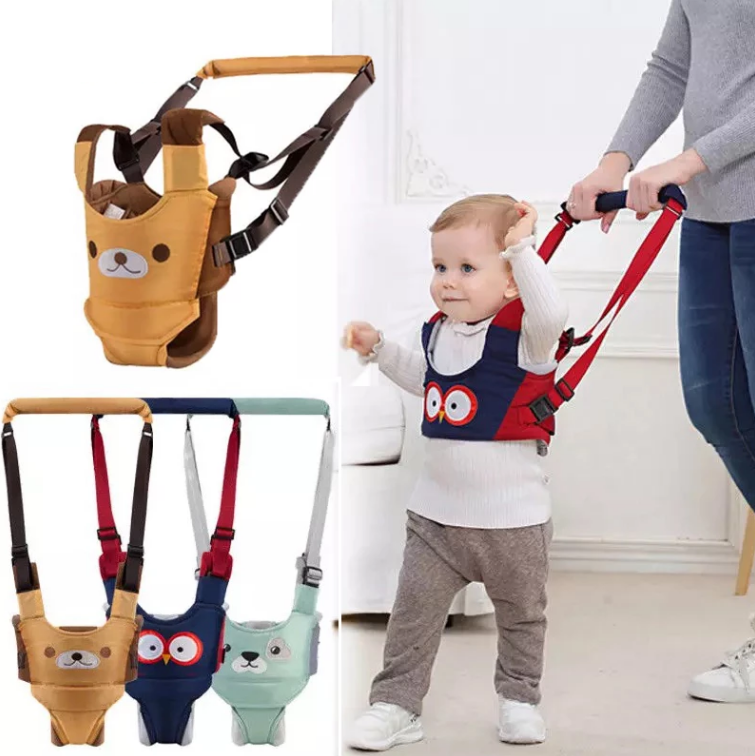 Looptuigje voor baby's peuter loopassistent leer veiligheidstuigje voor kind beschermend