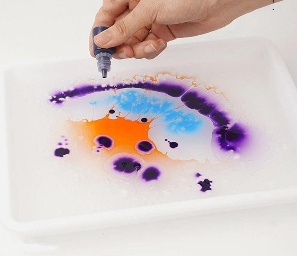 Art Water Marbling Schilderset – Maak Prachtige Kunstwerken met Gemarmerde Patronen voor Alle Leeftijden