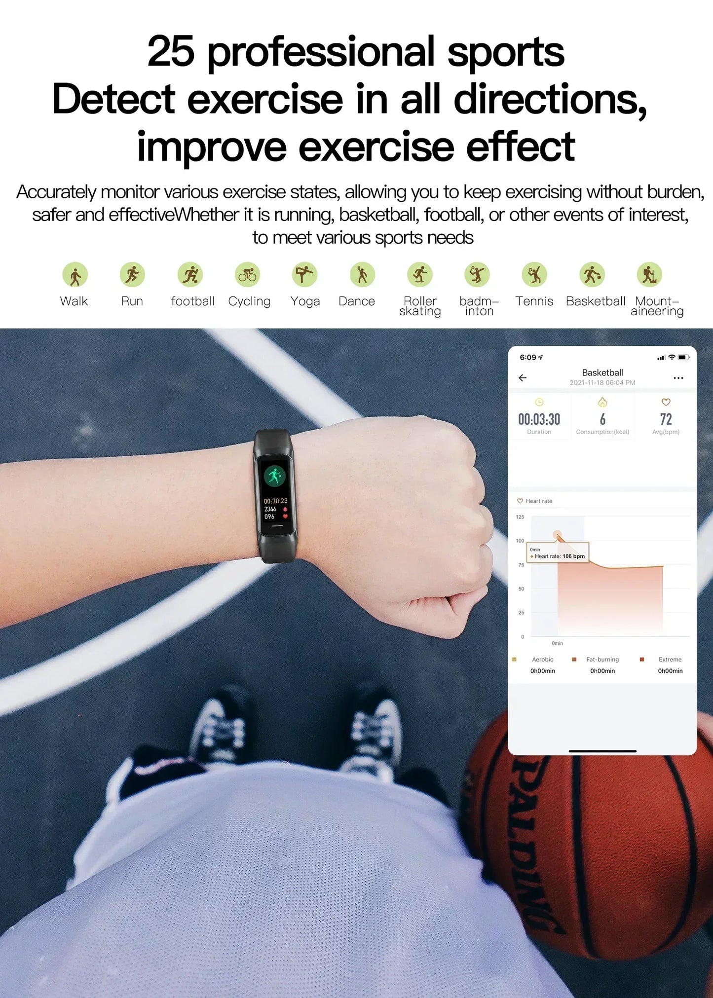 Smart Watch – Full Touch EGC Fitness Tracker