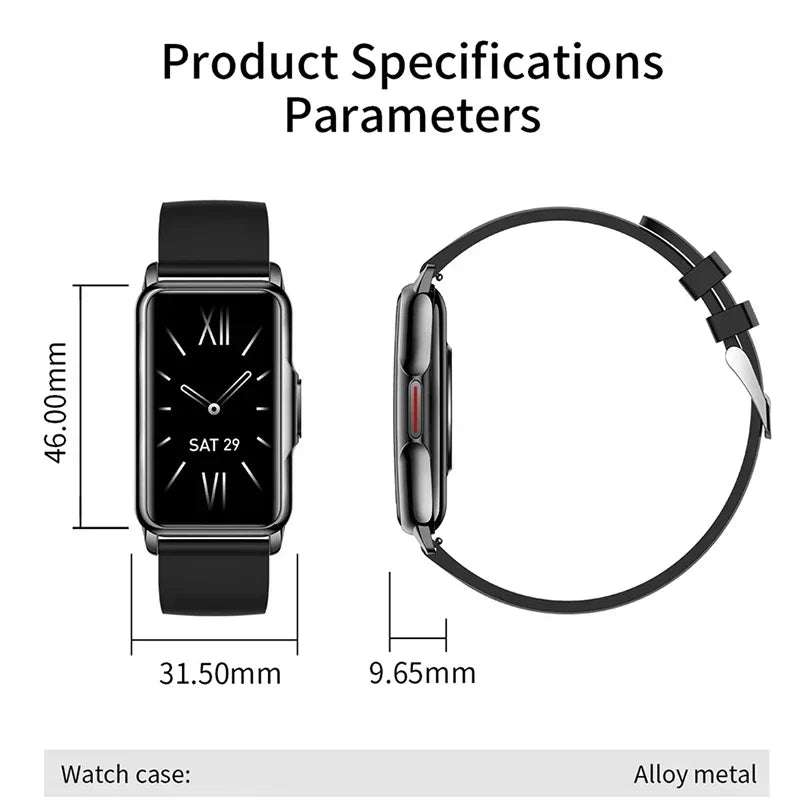 Smart Watch for Men & Women – Full Touch Fitness Tracker