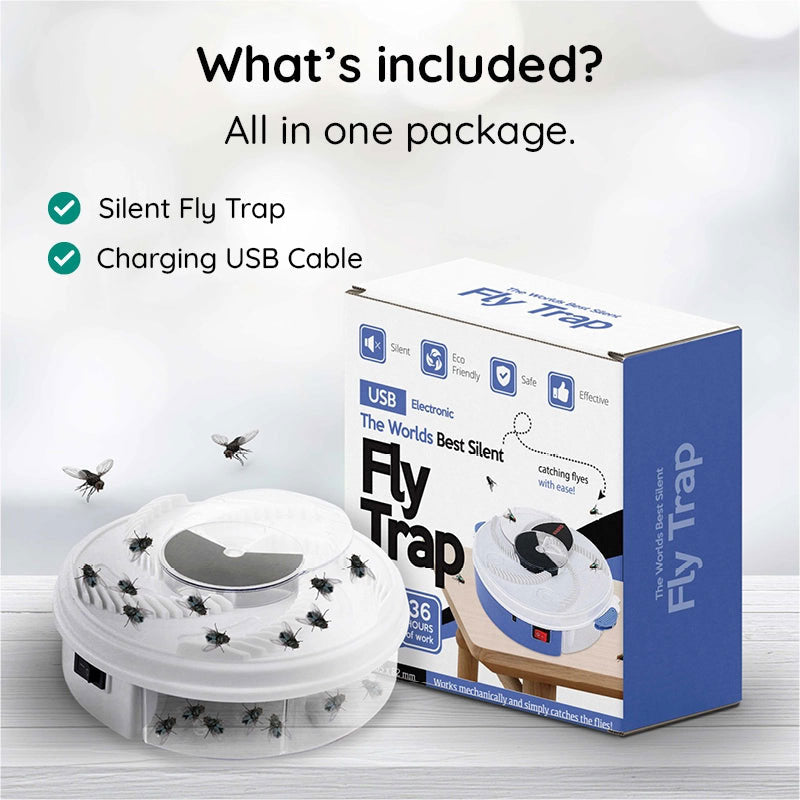 Verdens bedste USB stille fluefanger