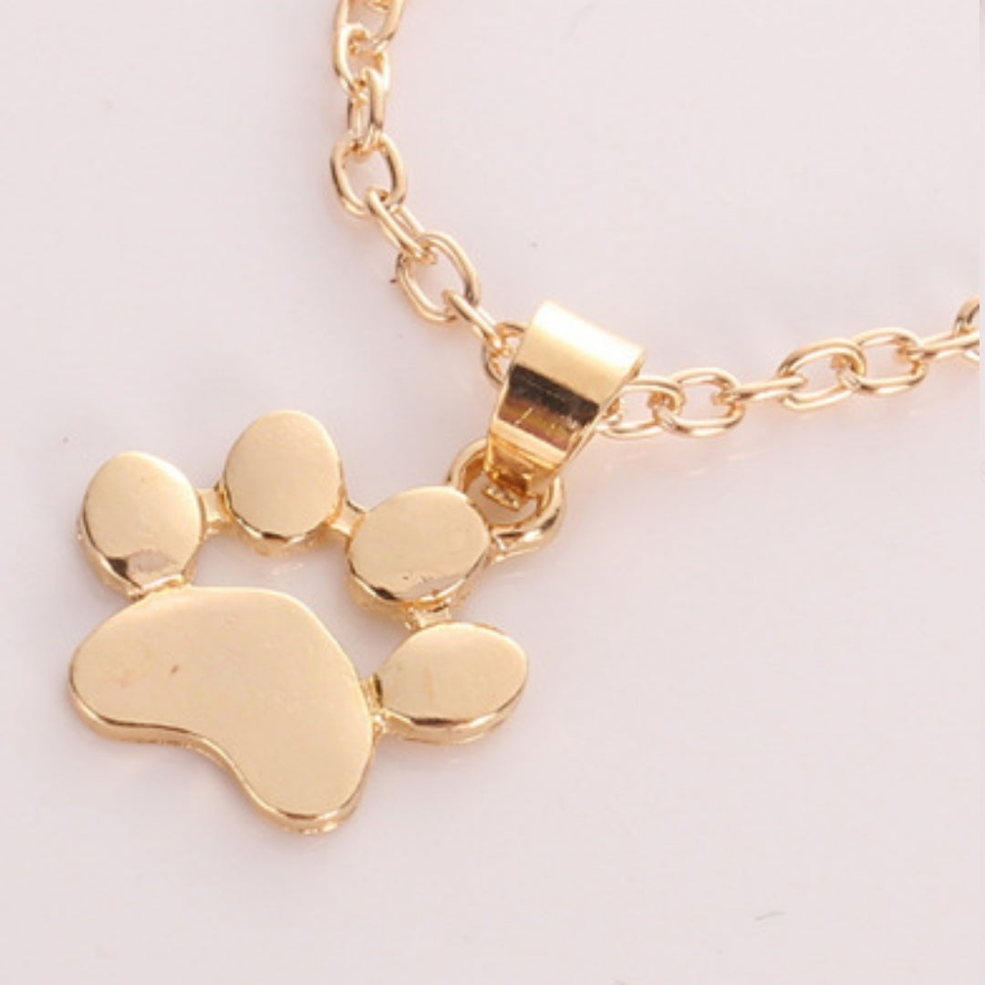 Paw Hanger Ketting
