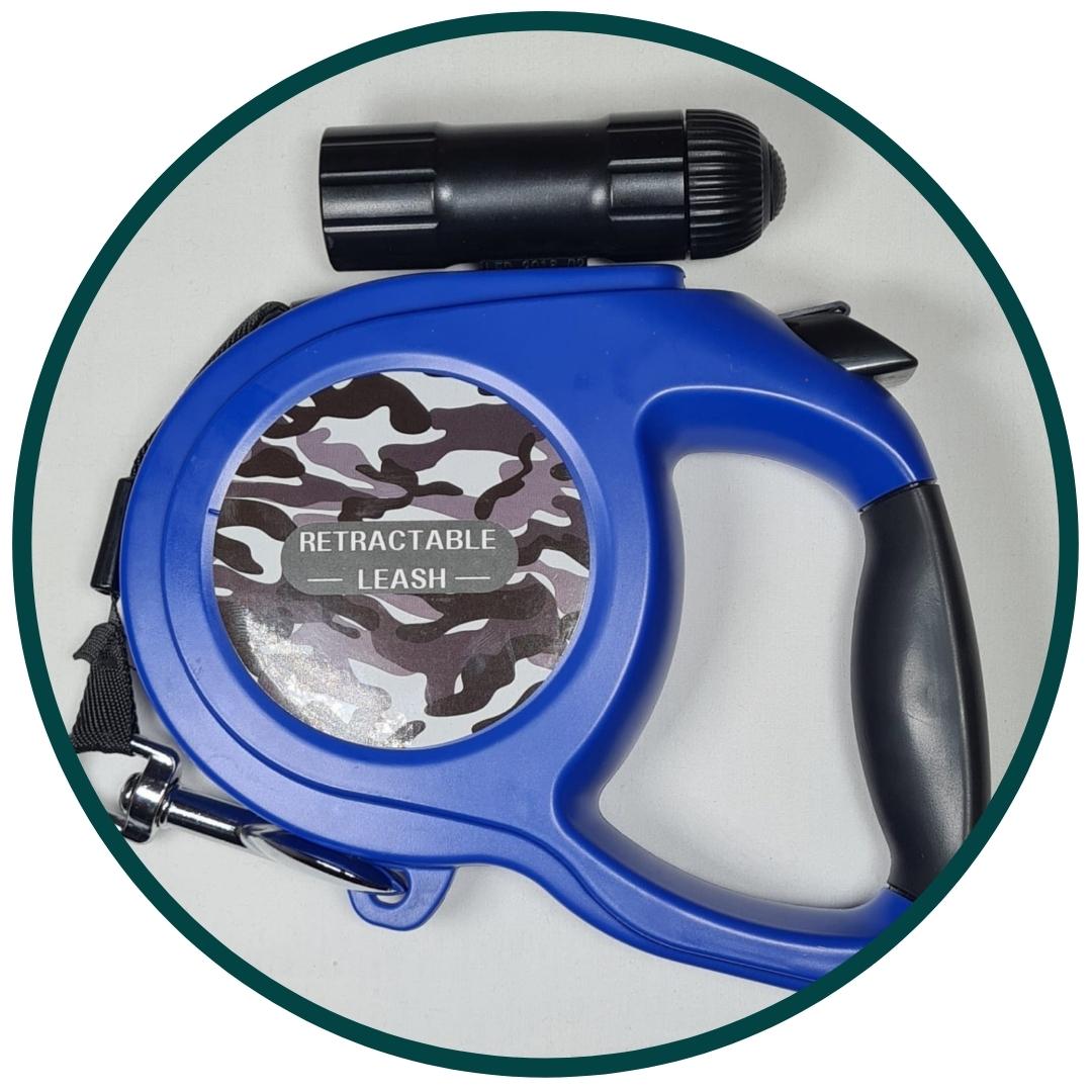 Inklapbare riem met zaklamp