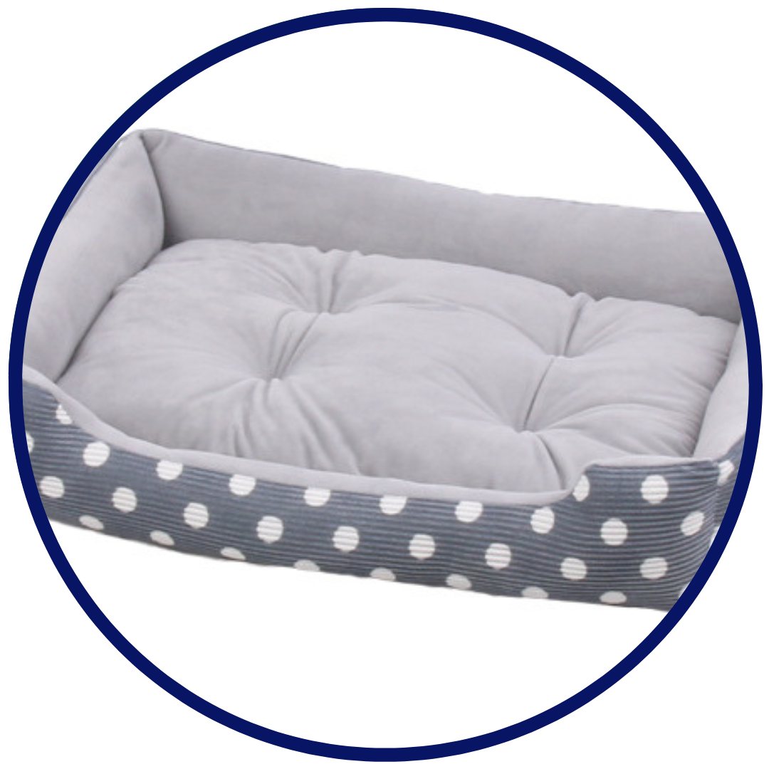 Polkadot bed